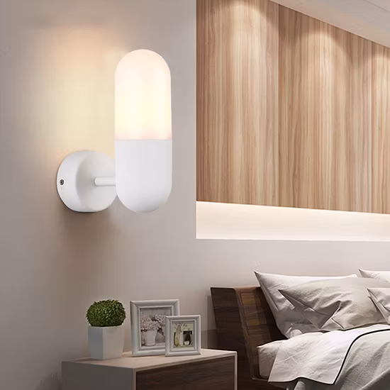 3.5W Simple-Style Energy Saving Lamp for Bedside Table or Desk